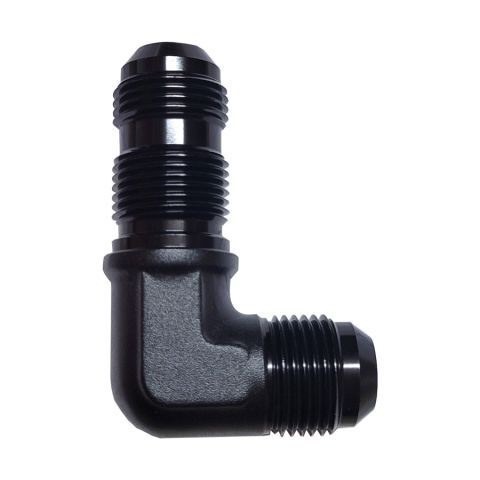 FTF Adapter Bulkhead An10  90° Black image 1