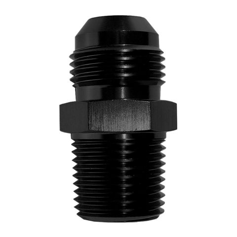 FTF Adapter Male An6 To 3/8" Npt Black image 1