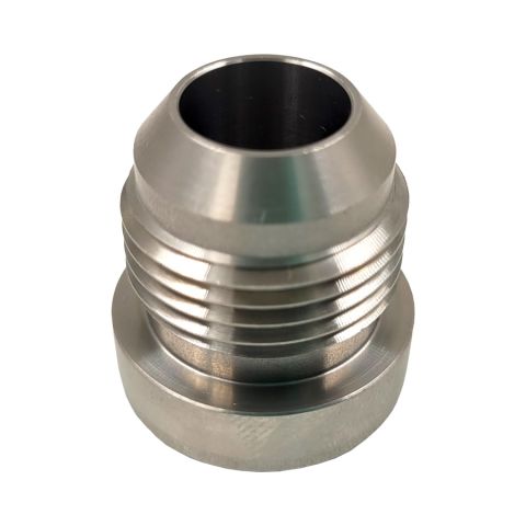 FTF Weld On Bung Male Aluminium An16 image 1